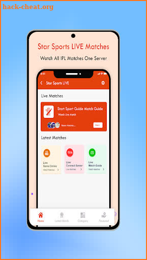 Star Sport Cricket - GHD Sport Live Tav Helper screenshot