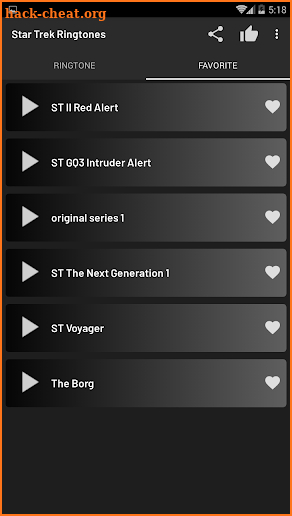 Star Trek Ringtones screenshot