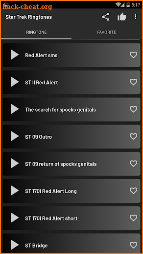 Star Trek Ringtones screenshot