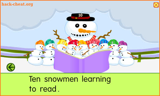 Starfall Snowman screenshot