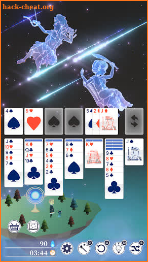 Starry Solitaire screenshot