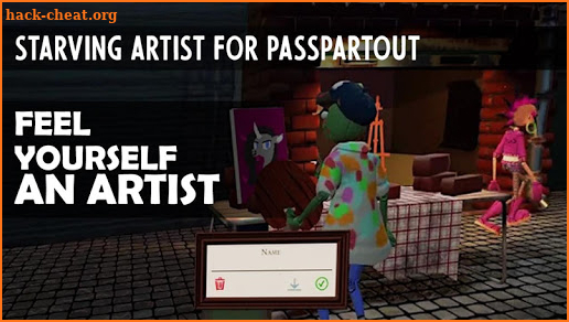 Starving Artist for Passpartout screenshot