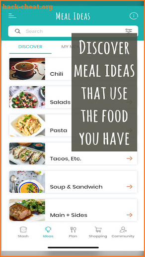 Stash: Meal Planner screenshot