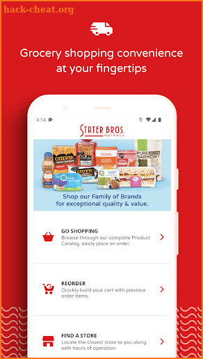 Stater Bros. Markets screenshot