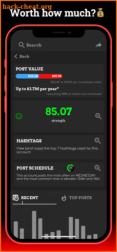 Statstory for Youtube - Analytics, Views Sub count screenshot