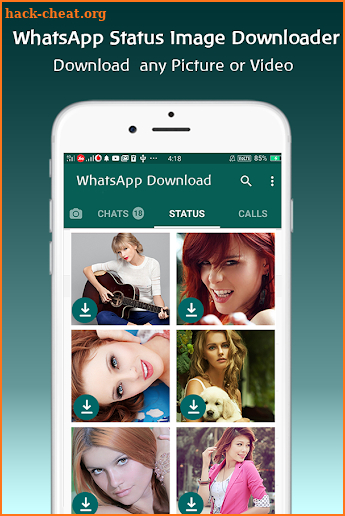 Status Downloader for Whatsapp - Story Saver 2018 screenshot