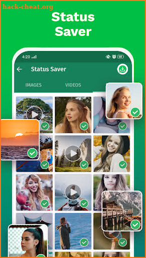 Status saver for whatsapp screenshot