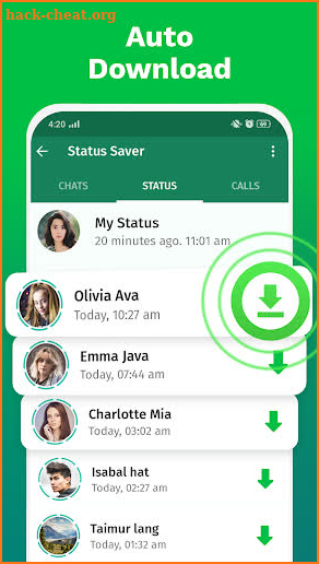 Status saver for whatsapp screenshot