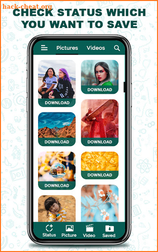 Status Saver For WhatsApp - Photo Video Downloader screenshot
