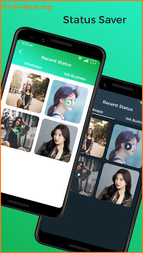 Status Saver For WhatsApp With Light & Dark Themes screenshot
