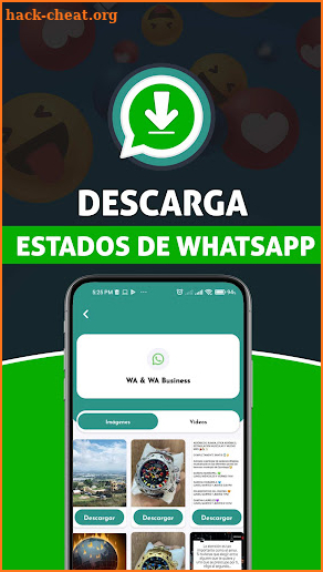 StatusGo: Descarga Estados screenshot