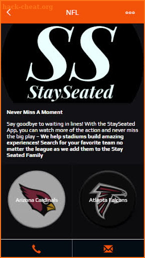 Stay Seated Inc screenshot