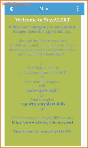 StayALERT screenshot