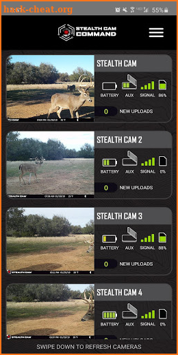 Stealth Cam COMMAND screenshot