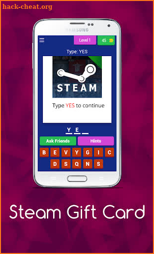 Steam Gift Card screenshot