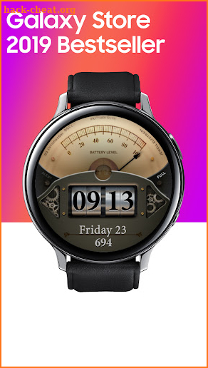 Steampunk deluxe watchface screenshot