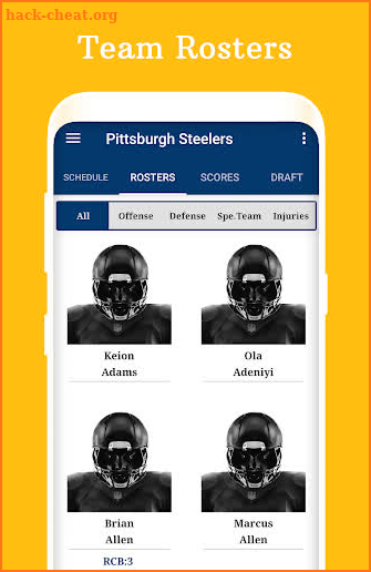 Steelers - Football Live Score & Schedule screenshot