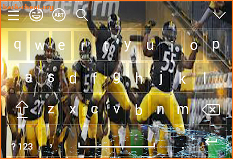 Steelers Keyboard Theme 4K screenshot