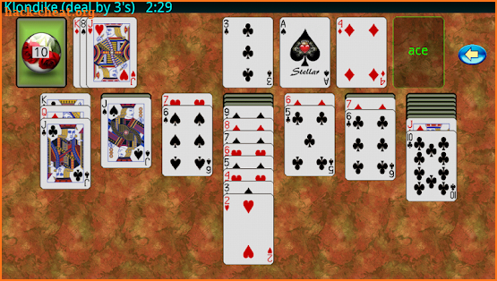 Stellar Solitaire screenshot