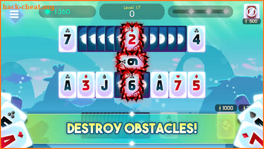 STELLAR SOLITAIRE - TriPeaks screenshot