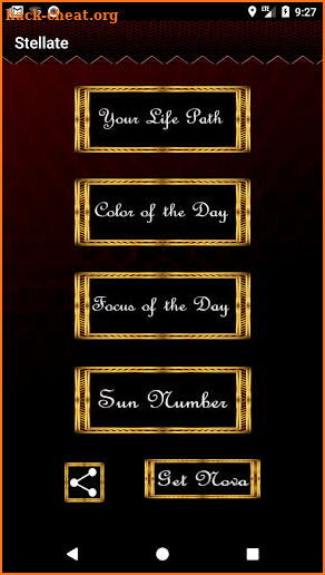 Stellate Life Path Number Numerology screenshot