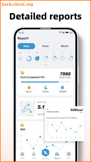 Step Counter - Pedometer & BMI screenshot