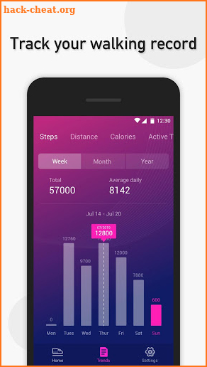 Step Counter - Pedometer free screenshot