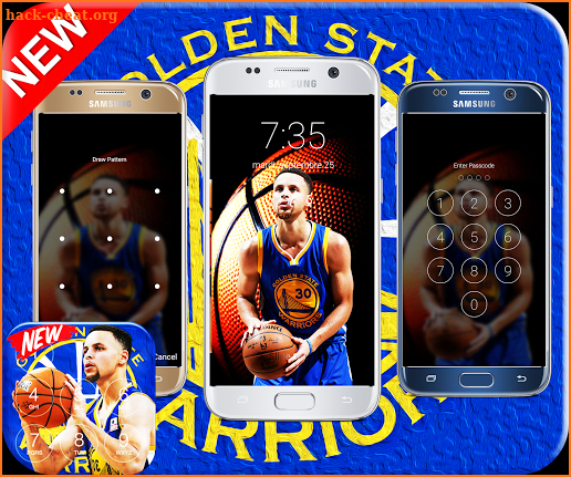 Stephen Curry Lock Screen HD screenshot