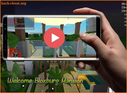 Steps Building Roblox Welcome Bloxburg Mansion  screenshot