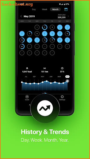 StepsApp Pedometer & Step Counter screenshot