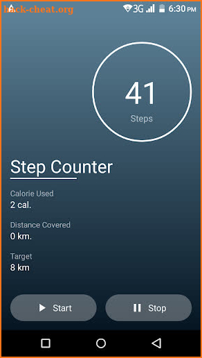 Stepz screenshot