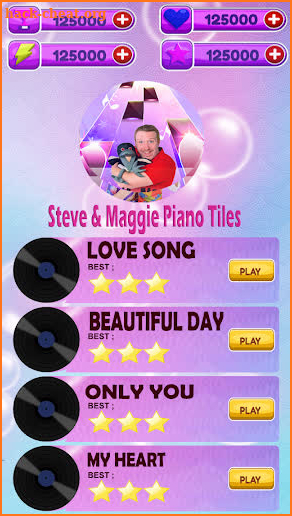 Steve and Maggie Piano Game screenshot