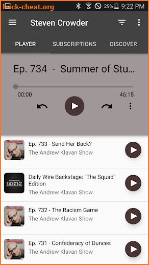 Steven Crowder Podcast Daily screenshot