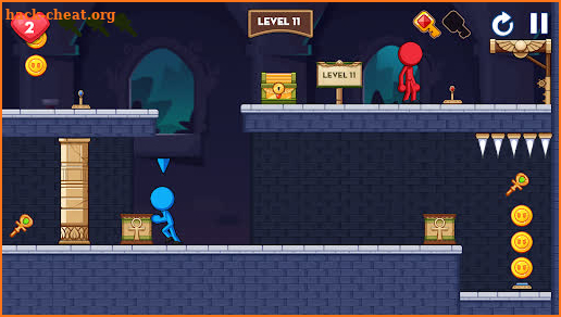 Stick Red Blue: Mystery Quest screenshot