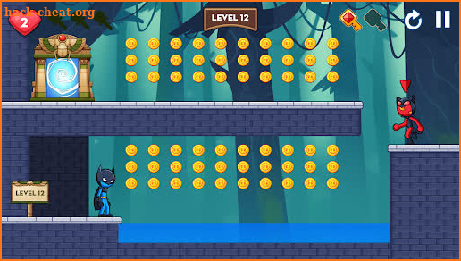 Stick Red Blue: Mystery Quest screenshot