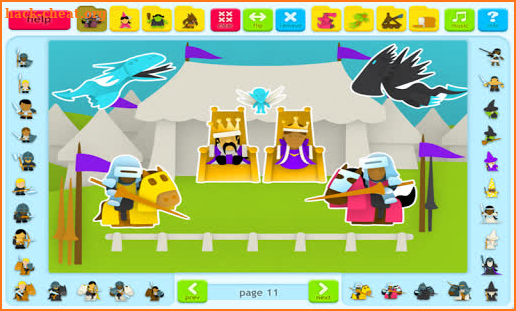 Sticker Book 2: Fantasy World screenshot