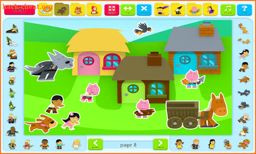 Sticker Book 4: Fairy Tales screenshot