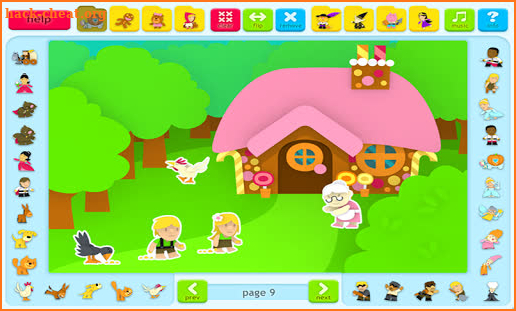 Sticker Book 4: Fairy Tales screenshot