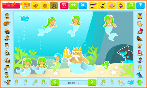 Sticker Book 4: Fairy Tales screenshot