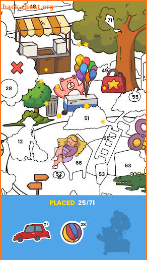 Sticker Book Puzzle screenshot