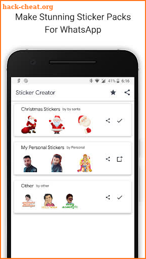 Sticker Creator for WA screenshot