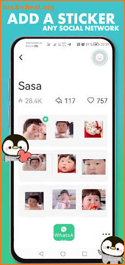 Sticker Creator for WhatsApp screenshot