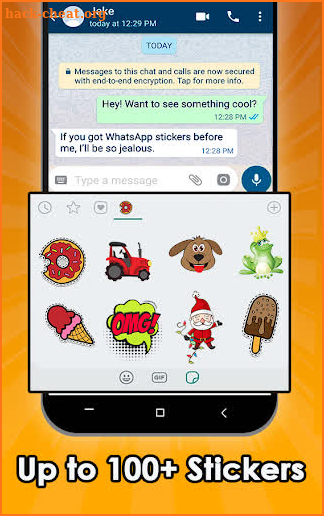 Sticker Keyboard - Cute and Funny Stickers screenshot