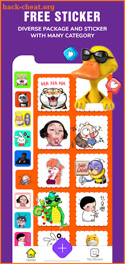 Sticker Maker + My Sticker Creator screenshot