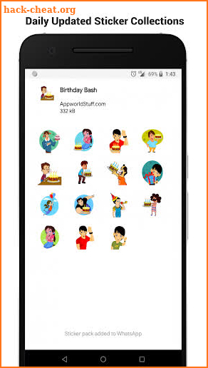 Sticker Packs for WAStickerApps screenshot