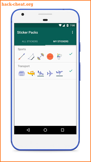 Sticker Packs for WhatsApp screenshot