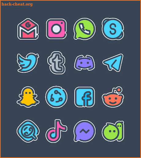 Sticker UI - Icon Pack screenshot