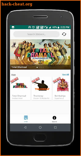 Sticker Up - Total Dhamaal WAStickerApps screenshot