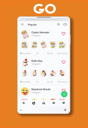 StickerGO - Sticker Store WAStickerApps screenshot