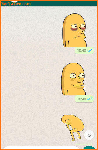 Stickers Bola de Carne 2.1 screenshot